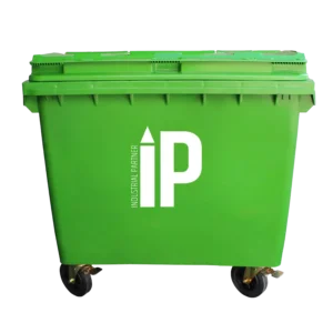 Contenedor de basura Verde 1100 litros